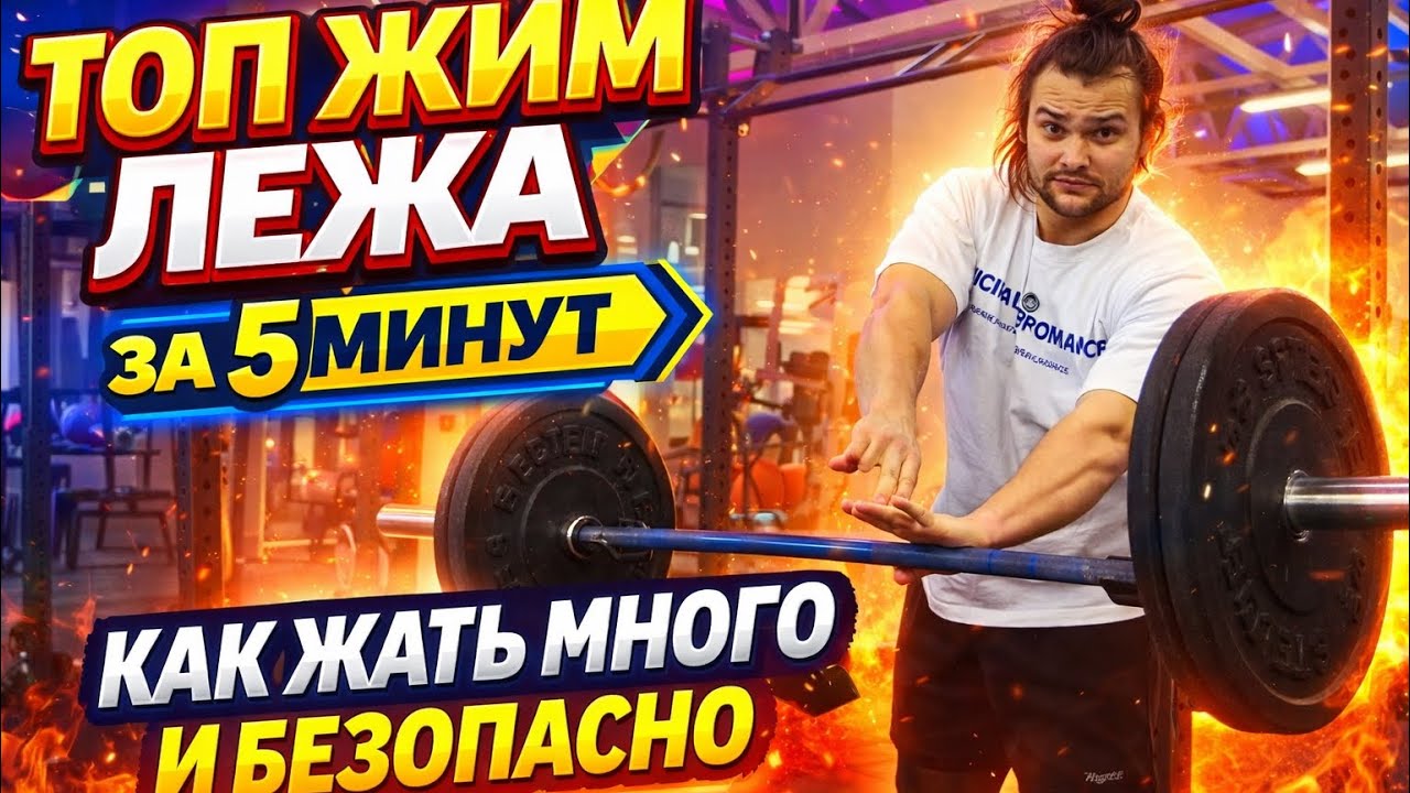 КАК ПРАВИЛЬНО ЖАТЬ || БЕЗОПАСНЫЙ ЖИМ ЛЕЖА