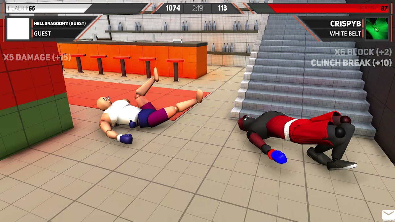 Drunken Wrestlers 2 - Gameplay (PC/UHD)