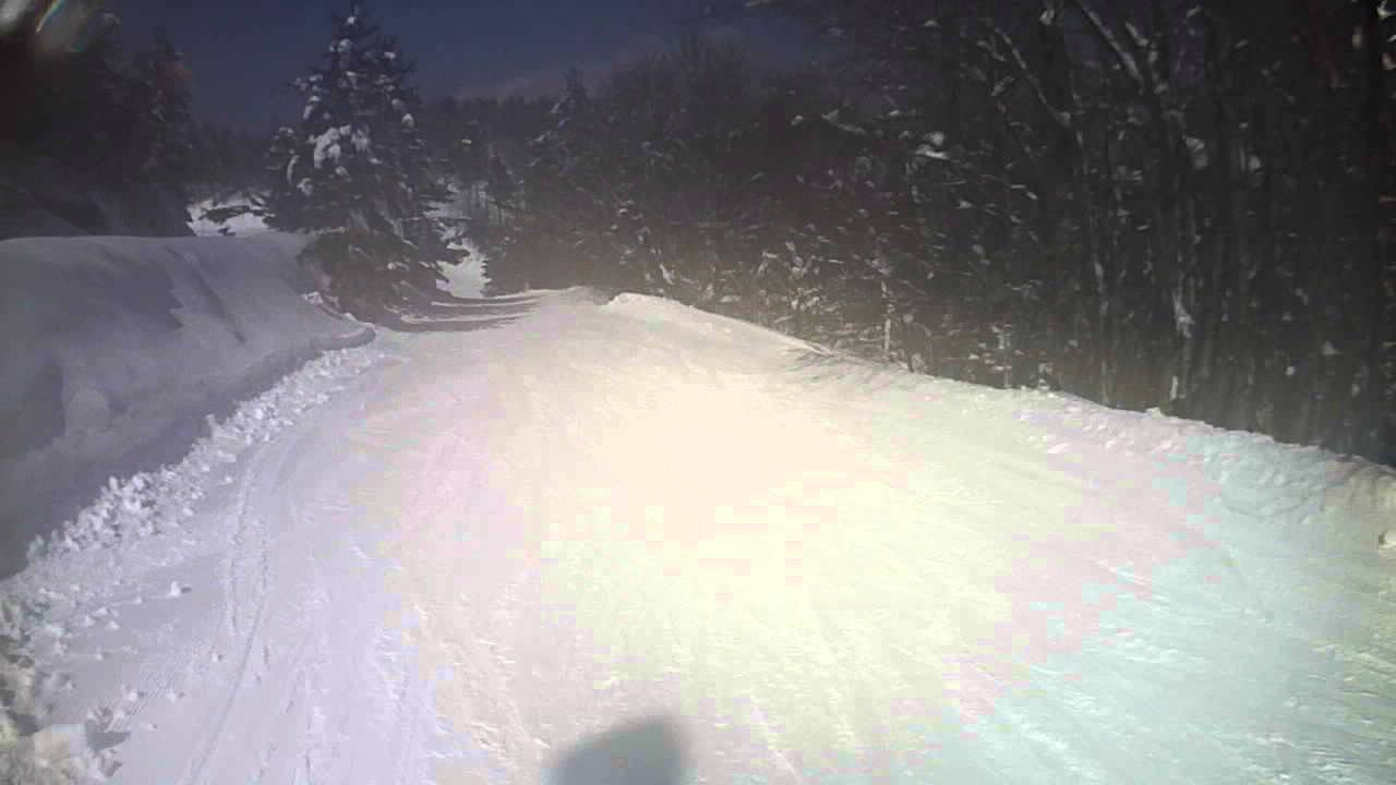 SKI pista canalone, palumbosila 2015