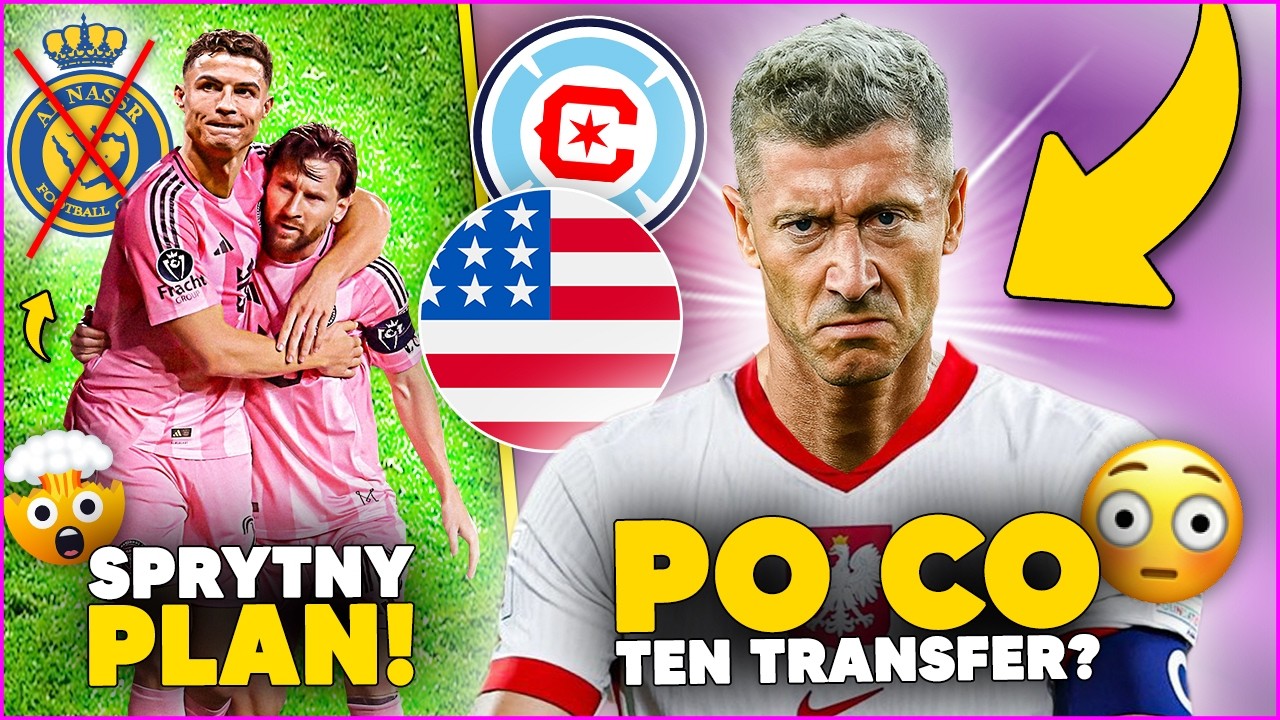 GRUBO... Lewandowski MUSI SIĘ Z TYM POGODZIĆ! Odejdzie do USA? Ronaldo ZAGRA z Messim...