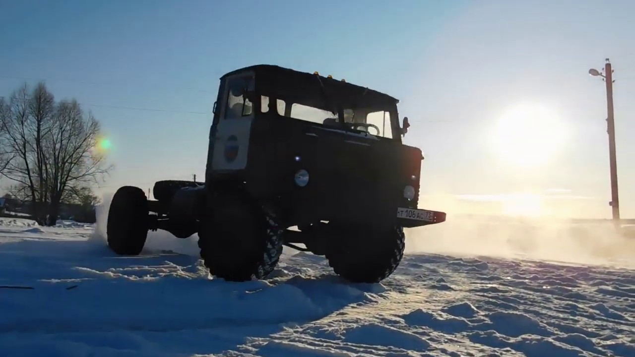 ГАЗ-66 с двигателем ВАЗ-2110! ОБЗОР и ТЕСТ- ДРАЙВ АВТО!