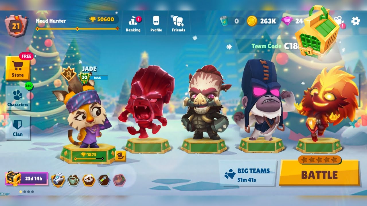 Zooba Squad Jade Duke Bali Bruce Caly x1456 Emerald Crate Unlock Gameplay