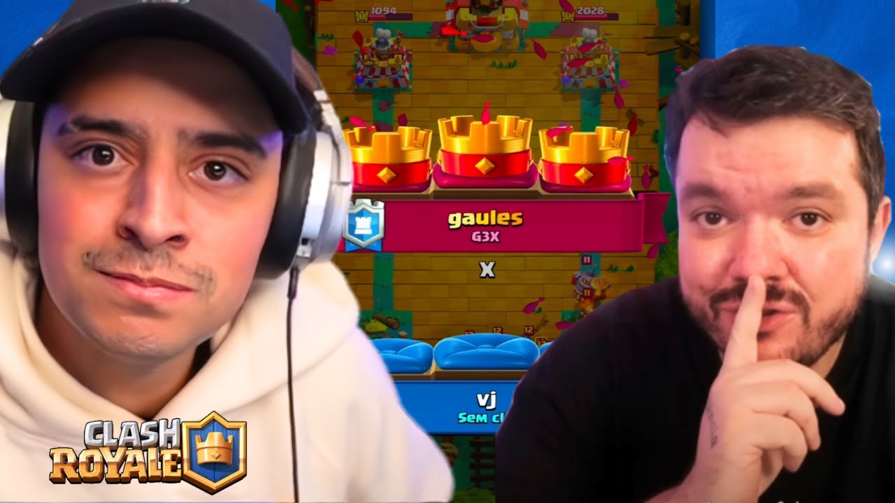 IMPOSSÍVEL NÃO RIR COM O CORINGA APANHANDO DO GAULES NO CLASH