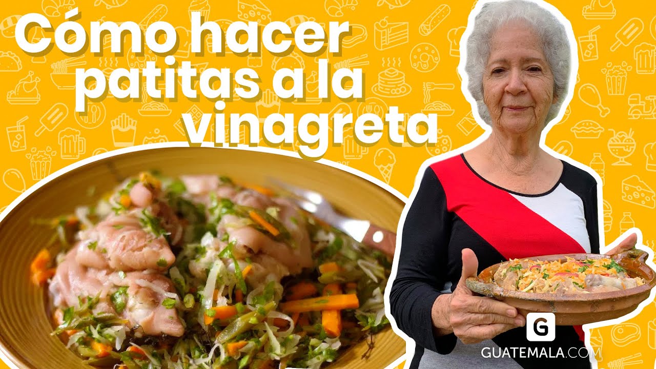 ¡Deliciosas Patitas a la Vinagreta con Abuelita Mary!