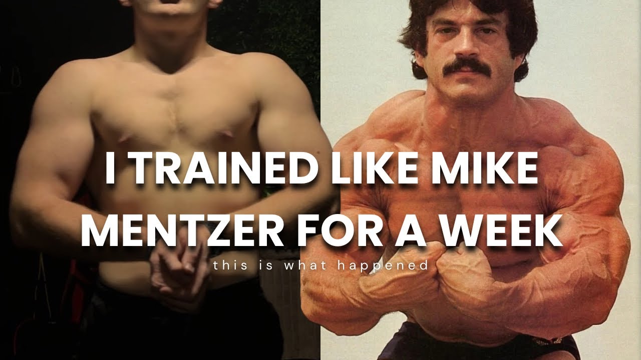 Training like Mike Mentzer for a week - here’s what happened 