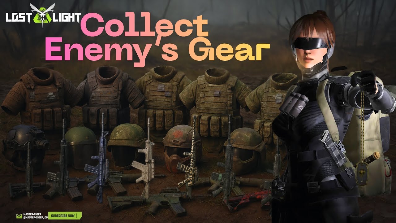 Я собираю доспехи, шлемы и оружие всех моих врагов! - Lost Light