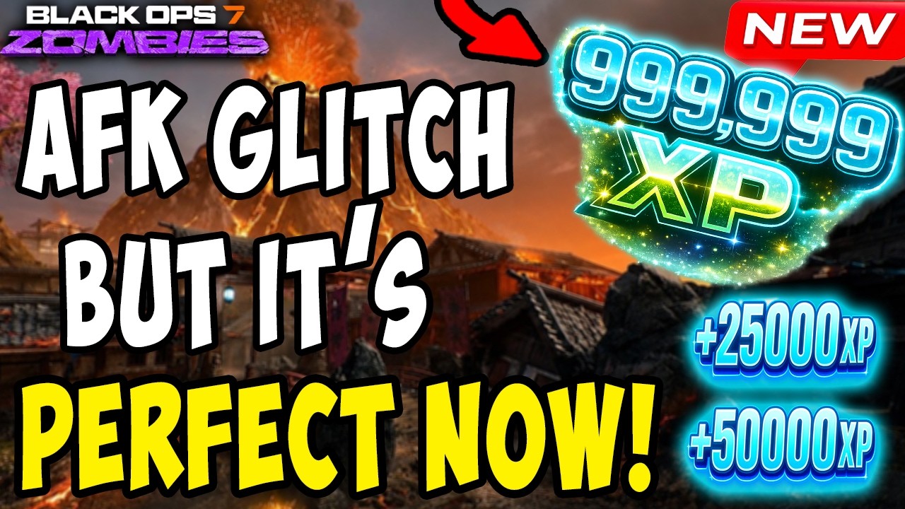 KOWAKUJO AFK GLITCH Is PERFECT NOW! SOLO Infinite XP & God Mode! (BO7 Zombies)