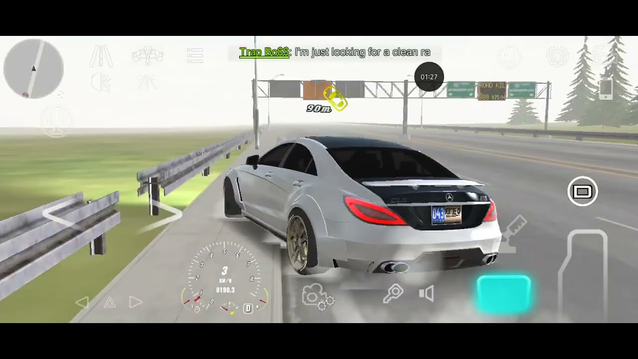 ||Car parking multiplayer Cls63 Top speed#carparkingmultiplayer 