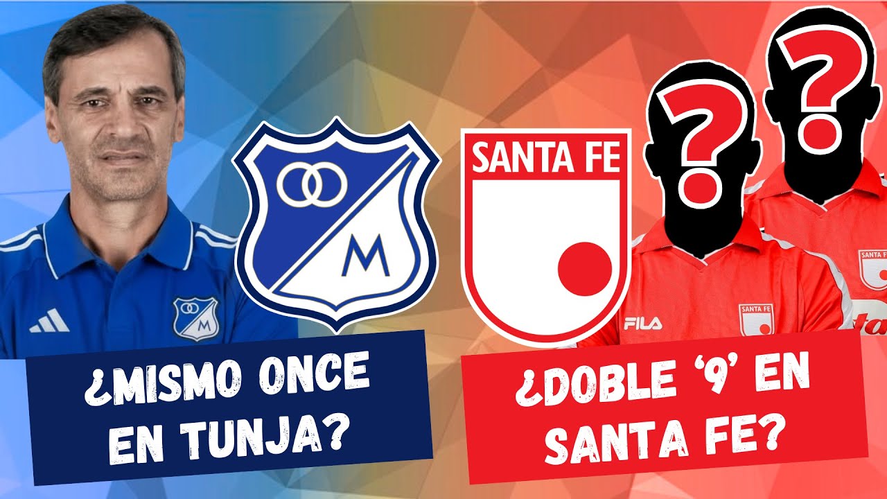 ¿Millonarios Repetirá Titular? ¿Doble 9 en Santa Fe? | #FutbolDC