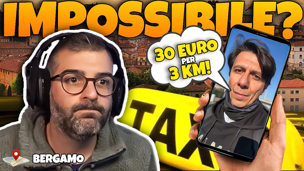 TAXI a BERGAMO: tassisti FURBETTI o clienti SPROVVEDUTI?