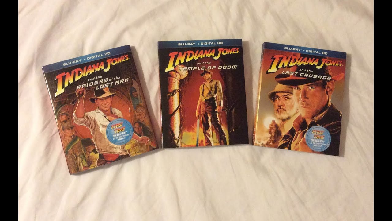 Indiana Jones: Adventures Collection (1981-2008) Blu Ray Review and Unboxing