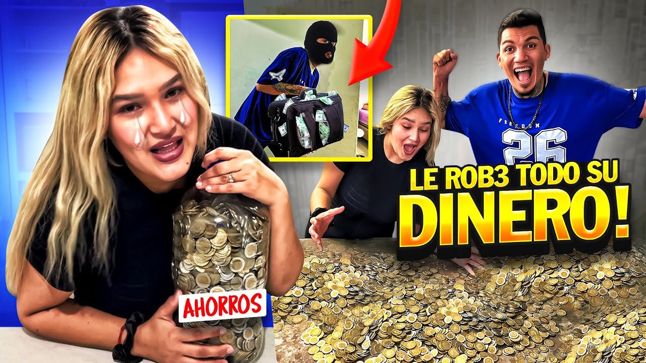 ME GASTE TODOS LOS AHORROS DE LA @La Chule 🤑| ESTÁ FUE SU REACCIÓN 😳