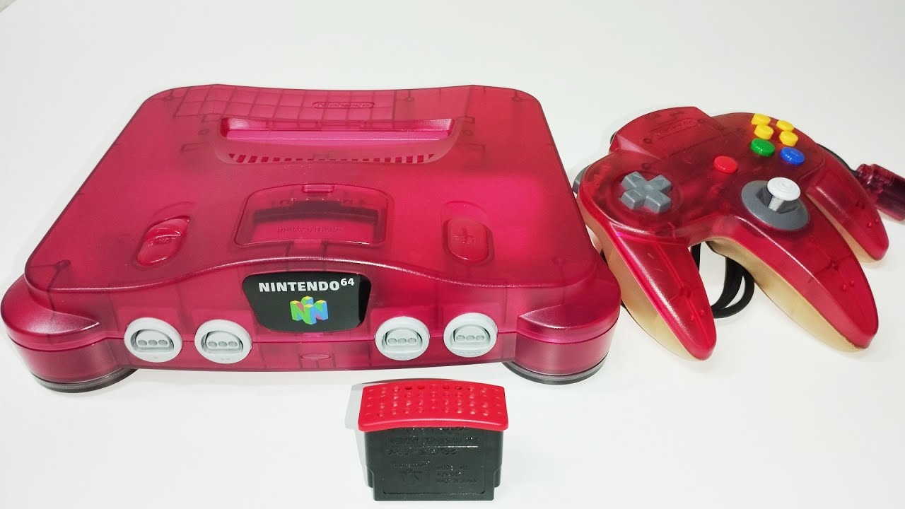 Unboxing N64 Watermelon + Clear White/Red Controller + Expansion Pack