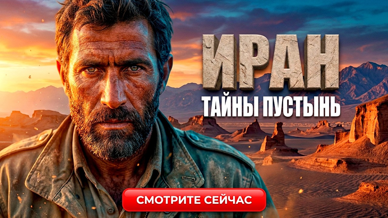 ИРАН-Тайны Пустынь! Самое Жаркое Место на Земле! Пустыня Лут!