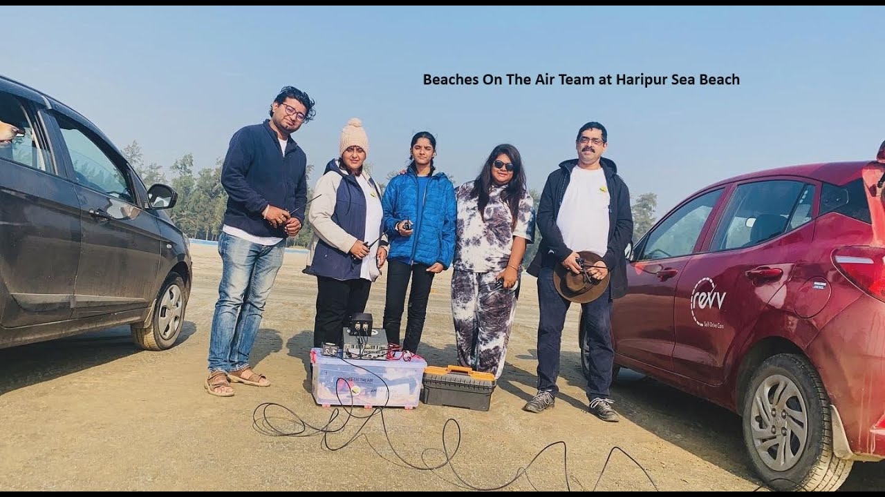 Amateur Radio Sports: A Thrilling Adventure for YLs at Haripur Beach | Beaches On The Air India