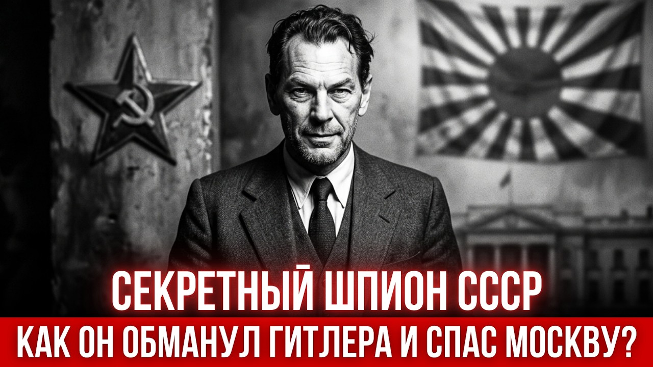 Советский шпион в логове врага: Как Зорге обманул Гитлера и спас Москву ?