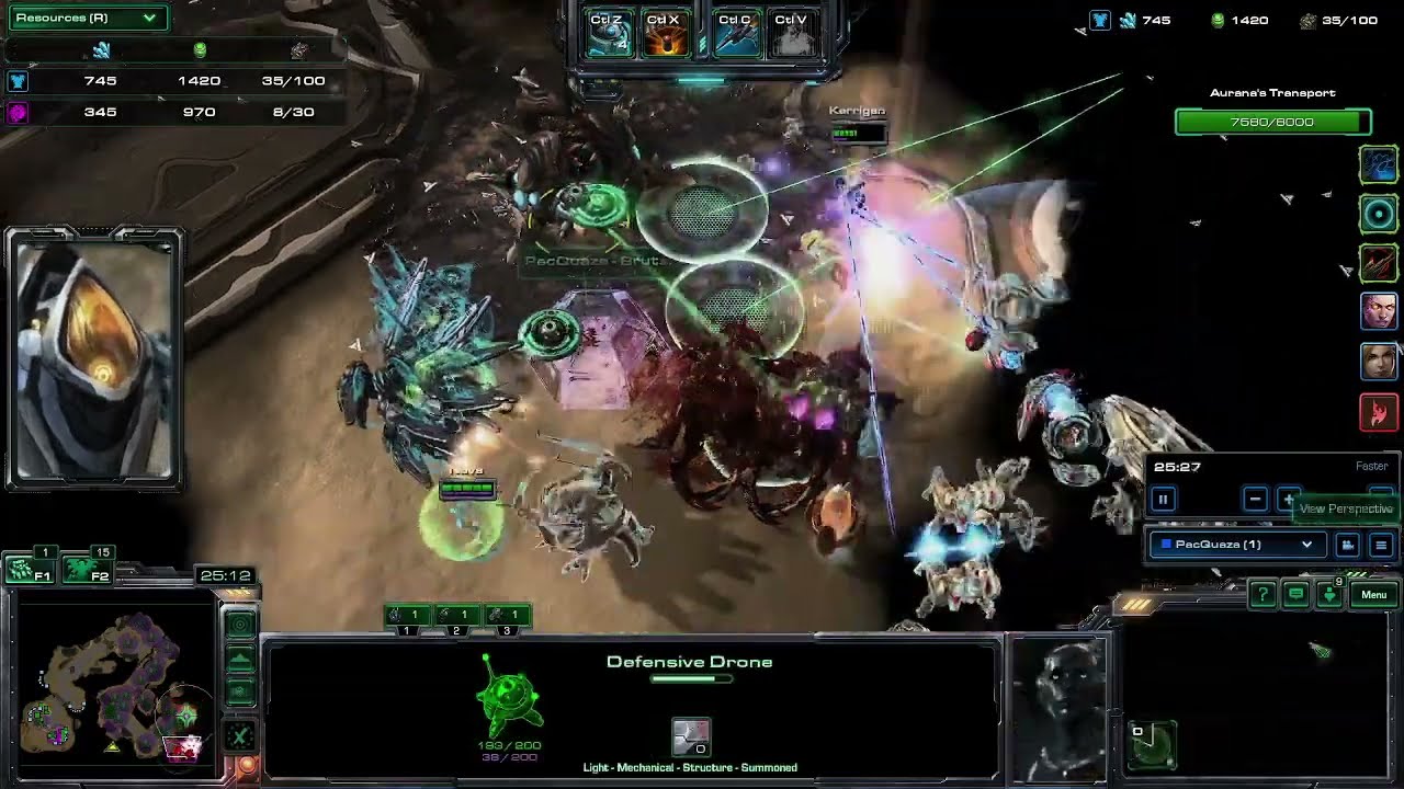 StarCraft 2 Mutation - Astigmatism, no mining
