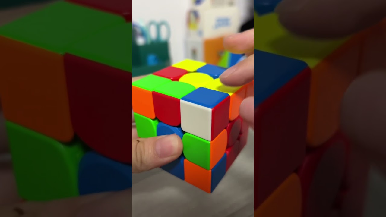 How the Fridrich Method Works #cubing #speedsolving #speedcubing #cfop