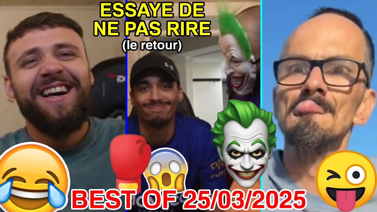 JP DE RETOUR DANS ESSAYE DE NE PAS RIRE 🤣 JP, OWEN & SAFINE RIGOLENT 😂 / Best of du 25/03/2025