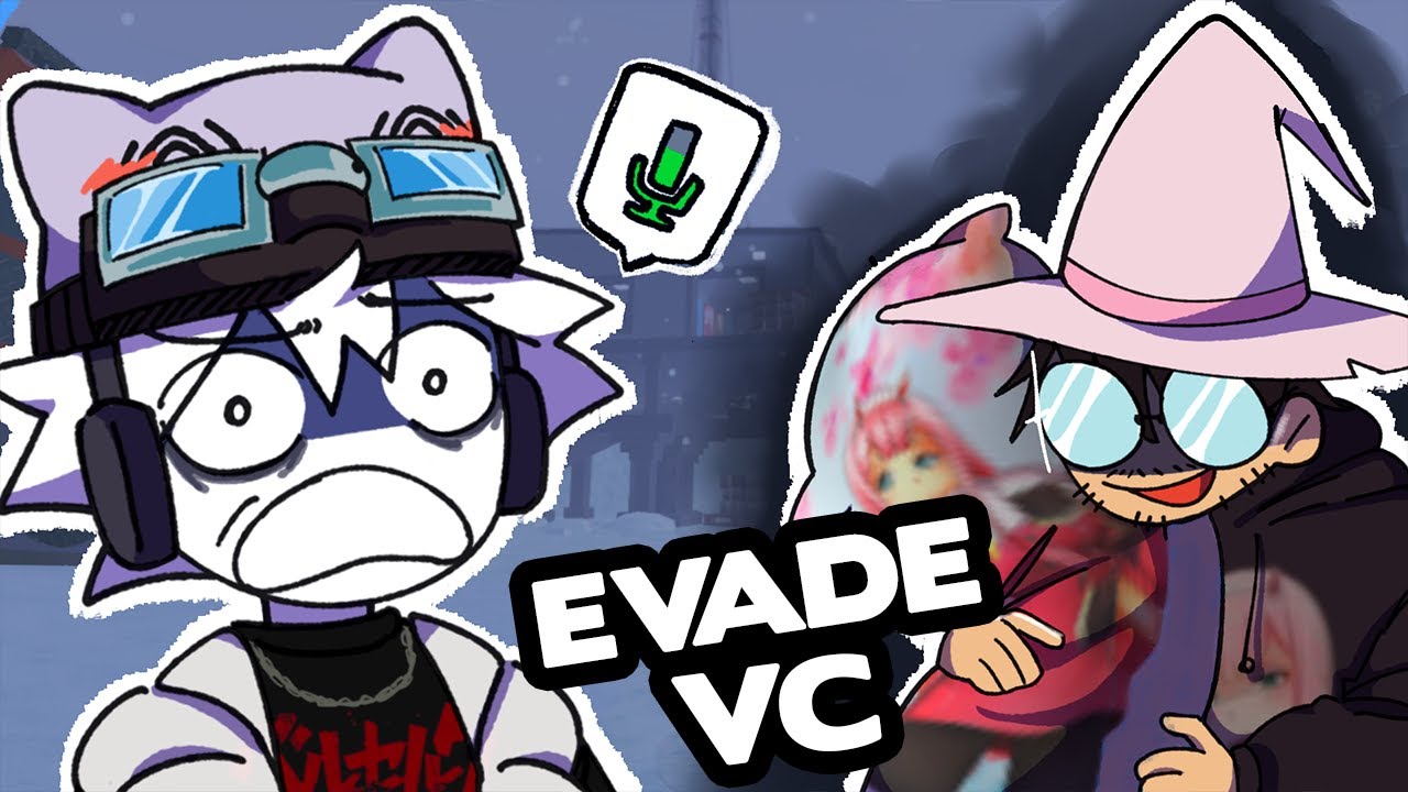 Evade VC, но это АНИМЕ МОЗГОЛОВОК | Смешные моменты ROBLOX