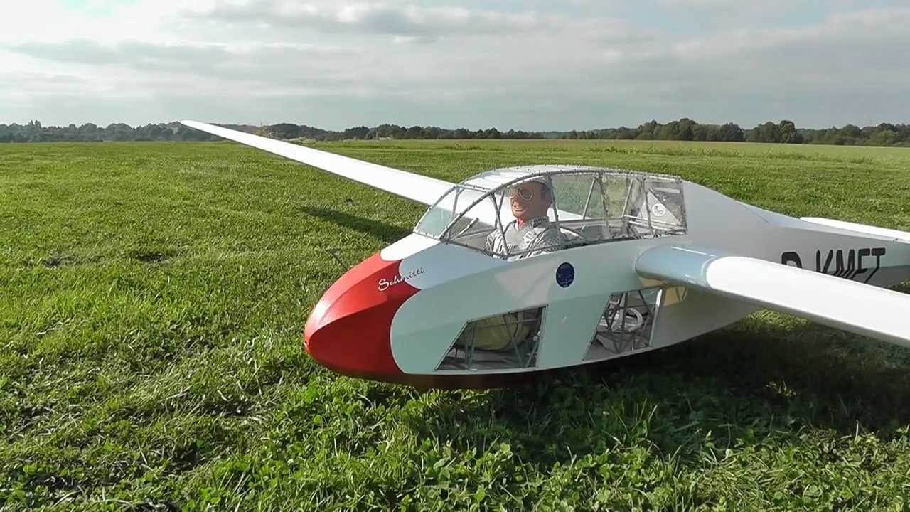 Bergfalke mit JK25 Klapptriebwerk