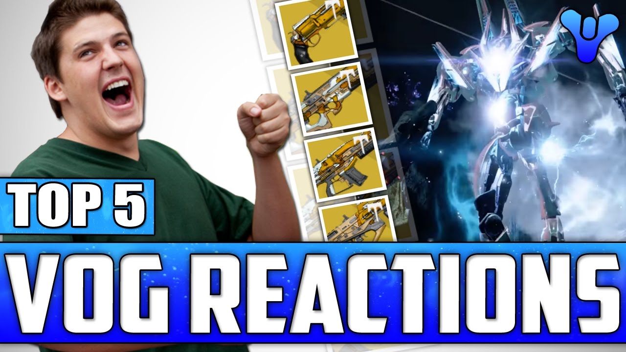 Destiny: Top 5 Vault Of Glass Raid Loot Drop Funny Reactions / Episode 422 - Age Of Triumph