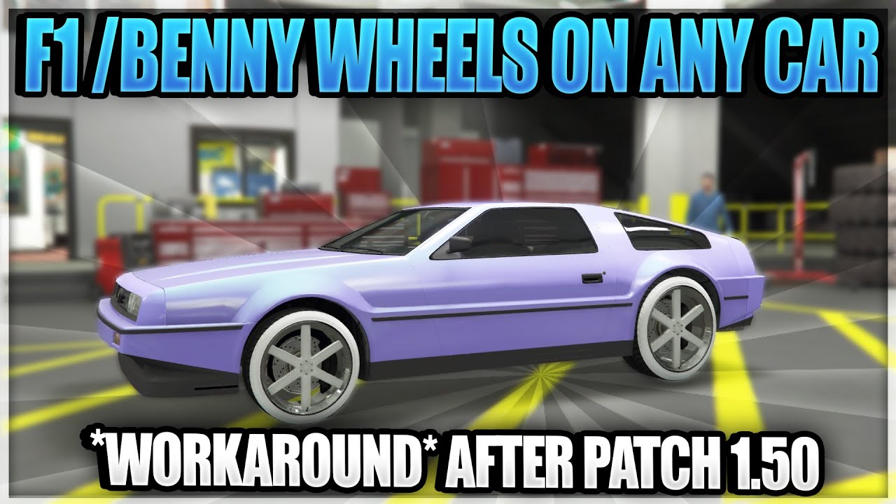 *FAST & EASY* SOLO GTA 5 F1/BENNY'S WHEELS ON ANY CAR! (XBOX/PS4) GTA 5 ARENA MERGE GLITCH 1.50!