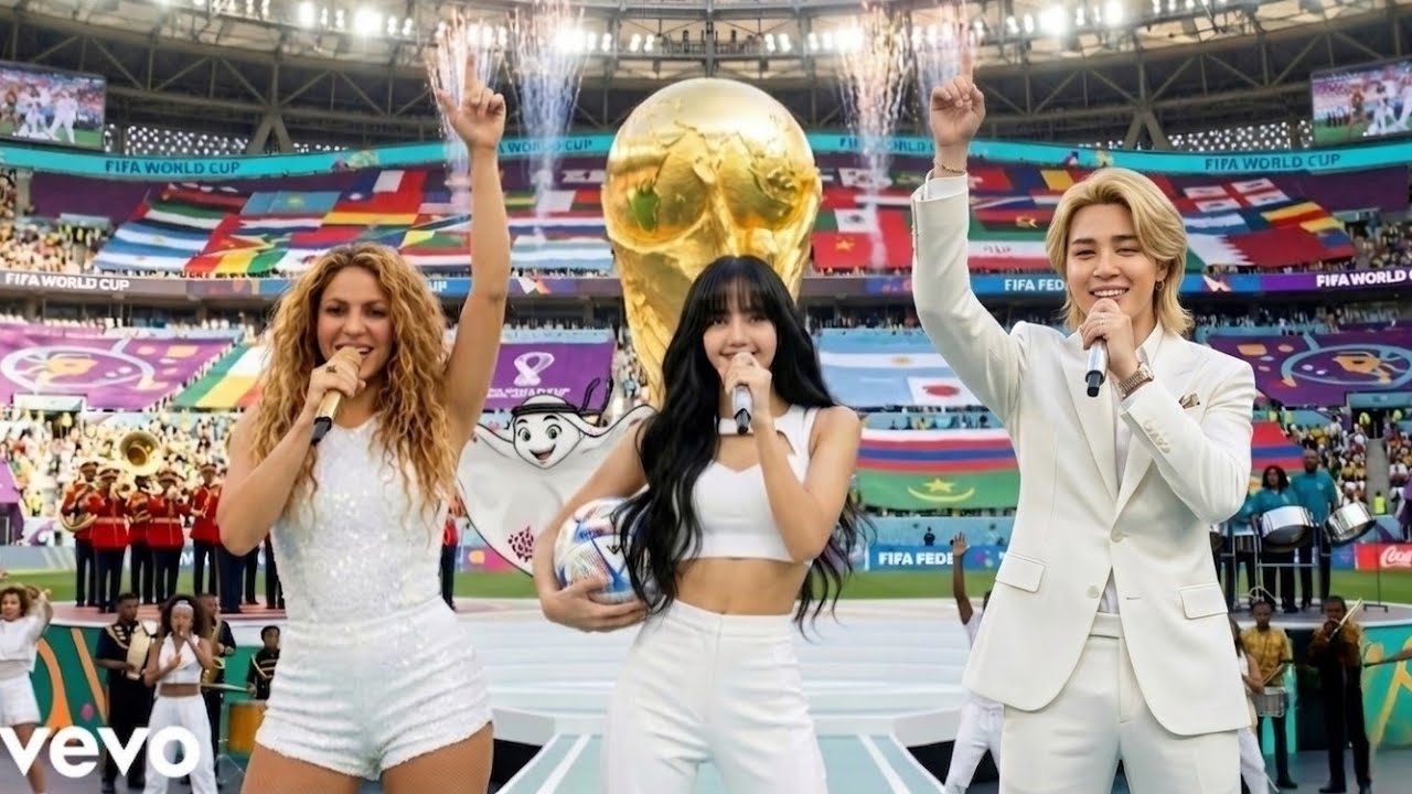Shakira Feat. Jimin & Lisa - Winners Anthem | 2026 FIFA World Cup Song