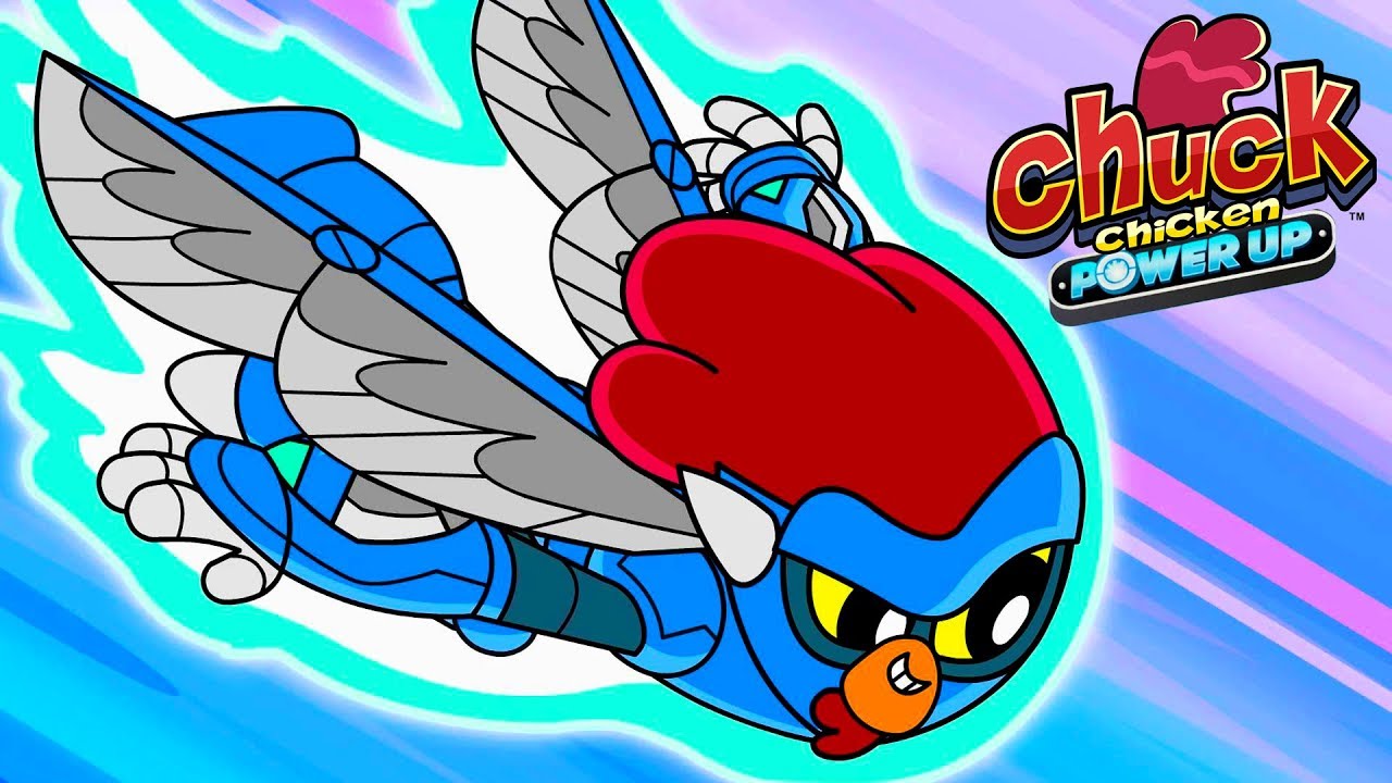 Chuck Chicken Power Up Special Edition - Fast Food Riot - Action Cartoon - Cartoons compilation