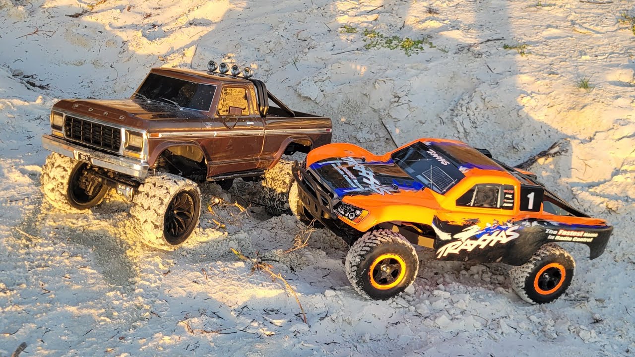Traxxas trx4 highlift vs Traxxas slash (Results might surprise you)