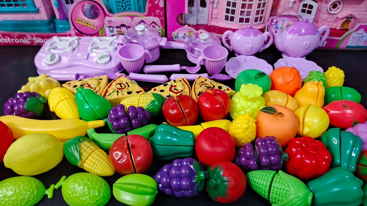 6 Minutes Satisfying with Unboxing Helloo Kittyy Kitchen Set | Miniature Kitchen Set Cup with Toys