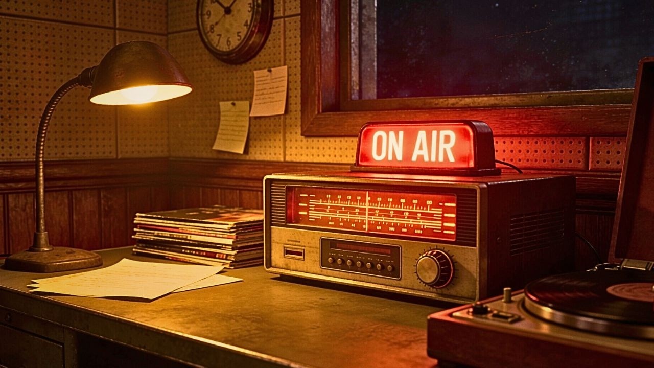 Late Night Jazz Radio 📻 Authentic 1940s Broadcast with Ads