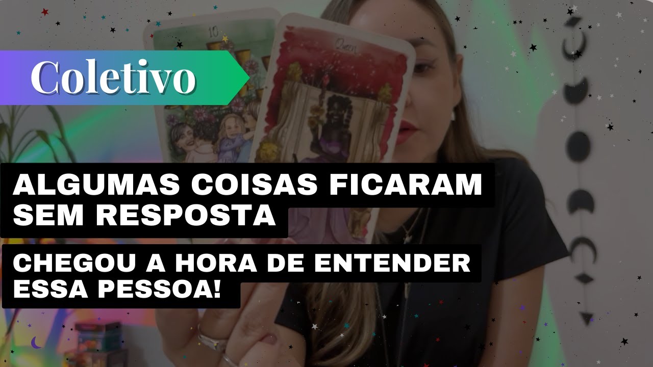 CHEGOU A HORA DE VC ENTENDER ESSA PESSOA! ALGUMAS COISAS FICARAM SEM RESPOSTA