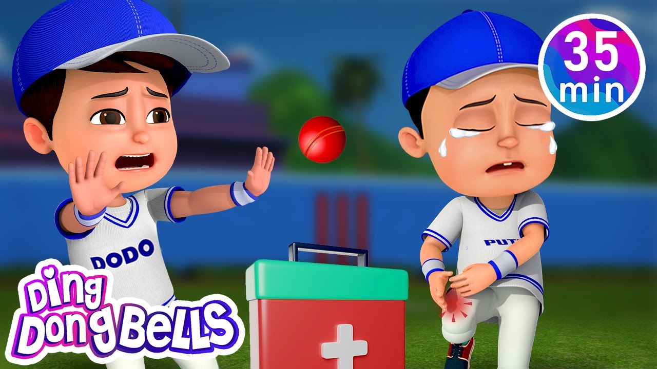 मम्मी मुझे चोट लगी | Mummy Mujhe Chot Lagi + More Nursery Rhymes in Hindi | Best of Ding Dong Bells