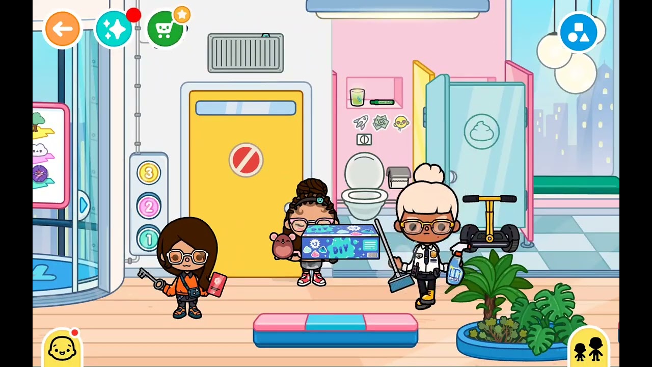 🚨 TOCA BOCA LIFE 🚨 LET US MAKE SLIME 😍😍🥰🥰 #toca_boca #educationalgames #slime 