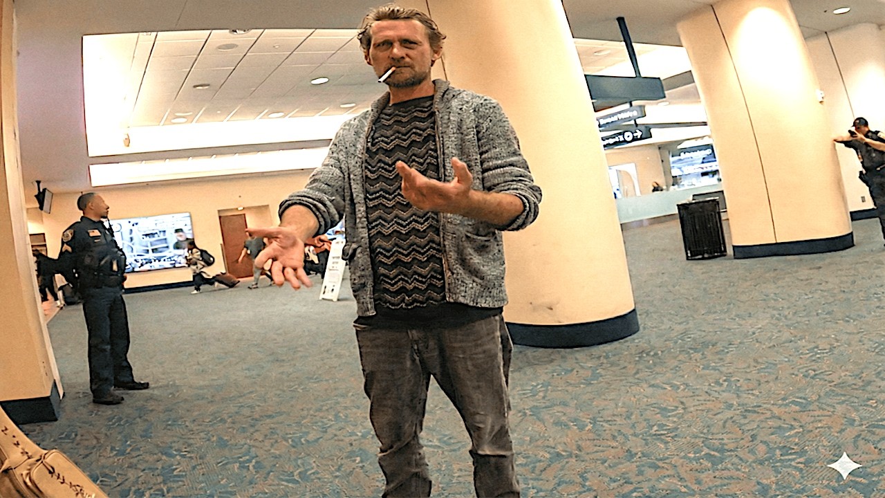 Entitled Man Loses Luggage Before Unhinged Scene at Airport Bar