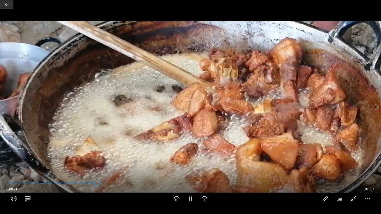 CHICHARRON DE CHANCHO AL ESTILO ABANCAY/CUSCO, VIDEO 100% CASERO