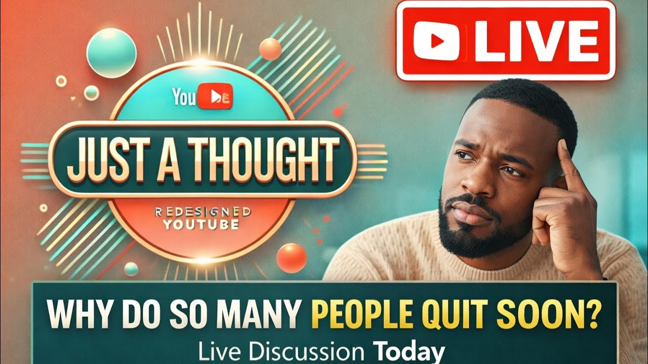 Why So Many People Quit What They Start? BEST Live Discussion