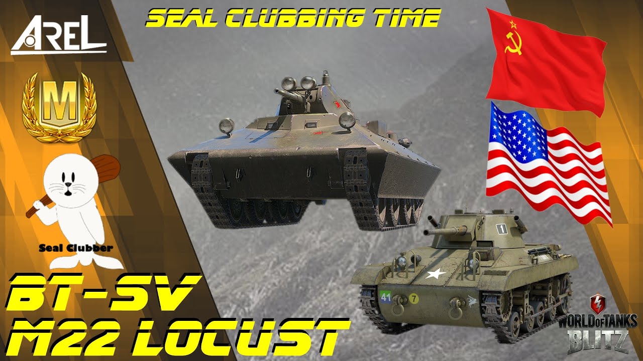 BT-SV and M22 Locust - Seal Clubbing Time :)