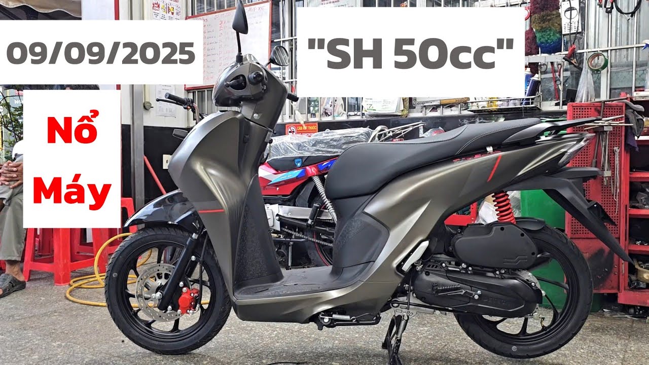 Nổ máy VELIA 50 Espero vàng cát về nhà mới ngày 09/09 tại CH Mai Duyên. Khải Phạm #espero #50cc #xe 