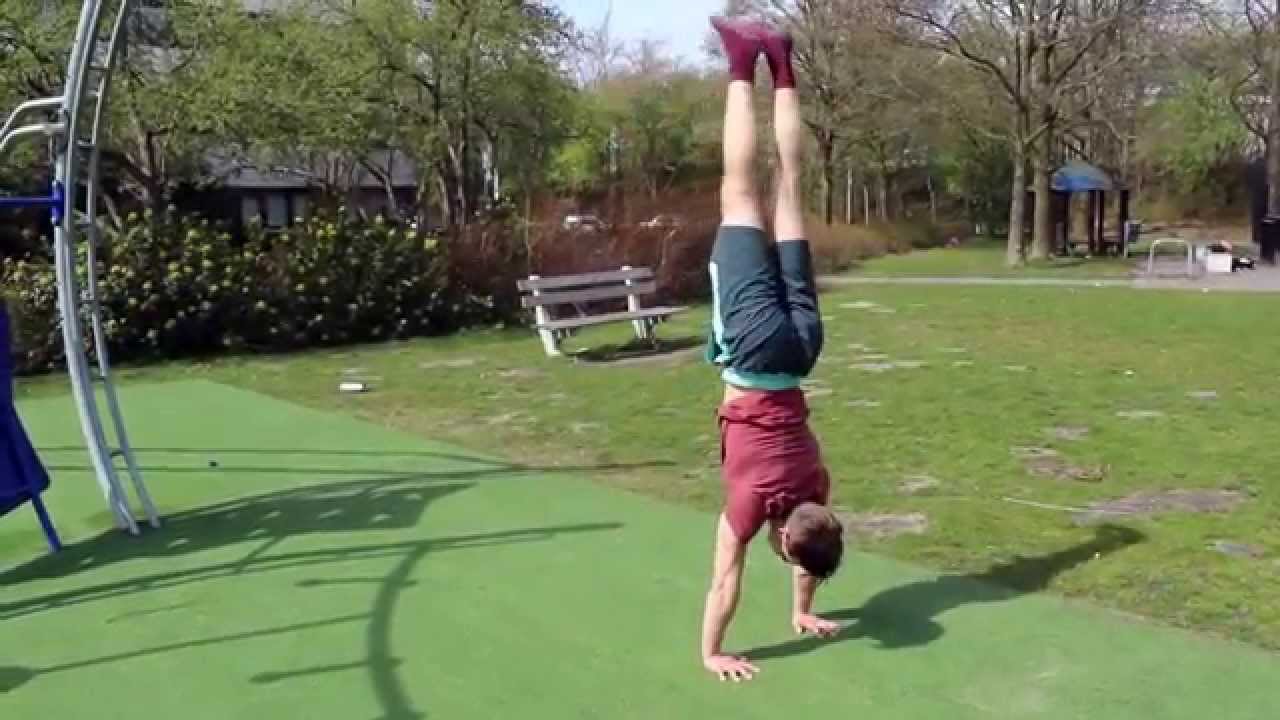 Handstand leren: 5 stappen