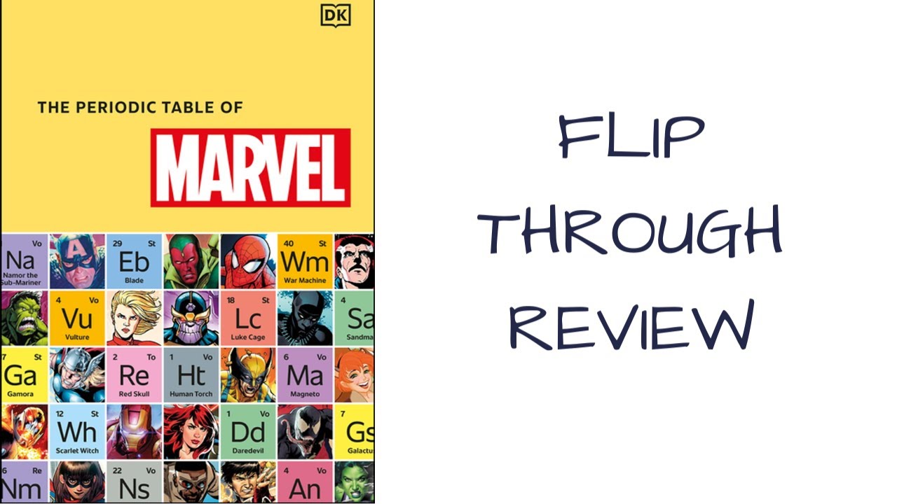 The Periodic Table of Marvel