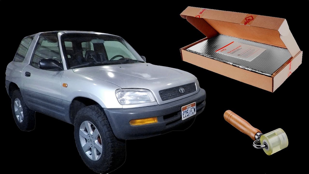 Установка шумоизоляции Toyota RAV4 1997 года (эпизод 20)