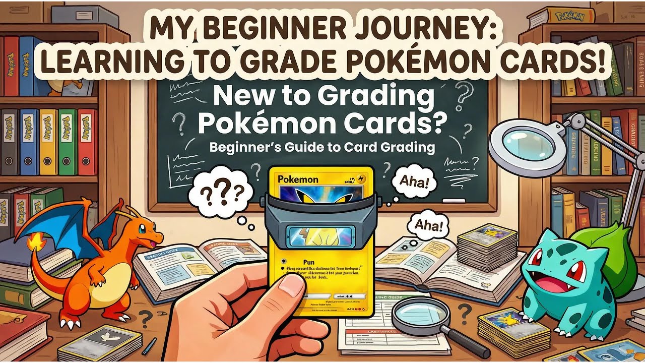 My Beginner Journey: Learning to Grade Pokémon Cards!