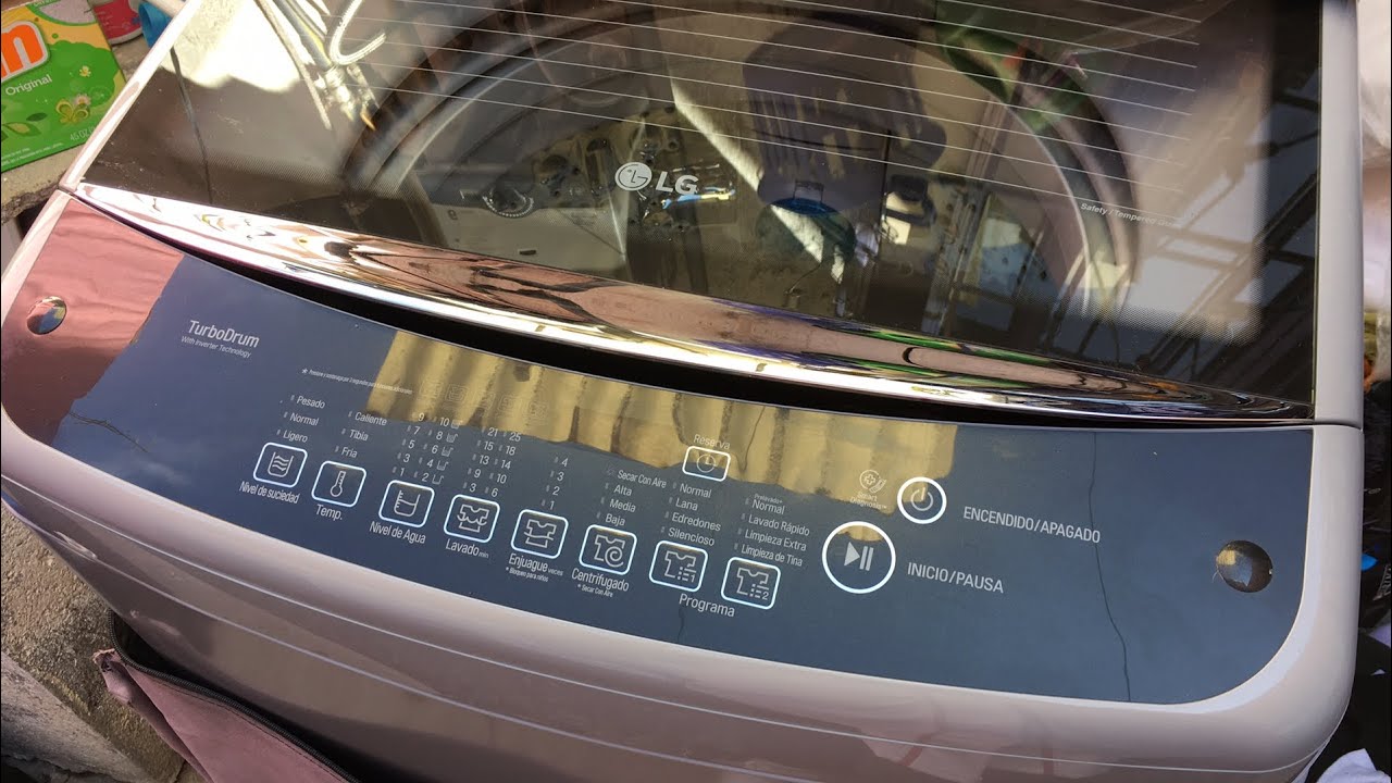 Carga Media en Lavadora LG Smart Inverter Motor con TurboDrum