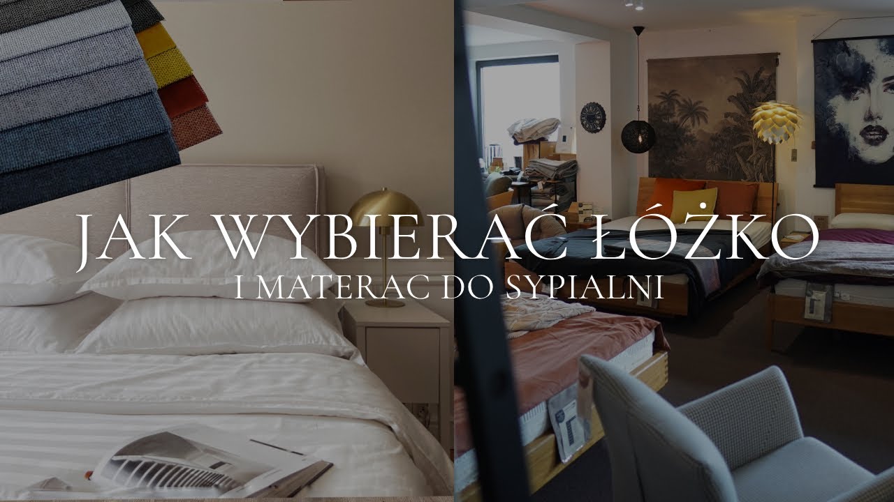 Najważniejsze porady, które ułatwią Ci wybór łóżka i materaca do sypialni!