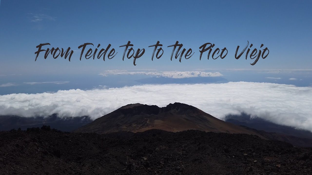 From Teide top to the Pico Viejo