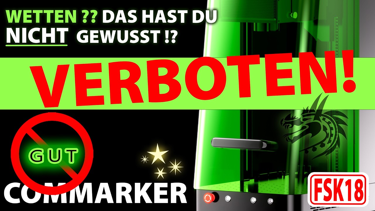 Wetten, diesen Laser willst Du haben! - Omni X ComMarker | UV-Laser