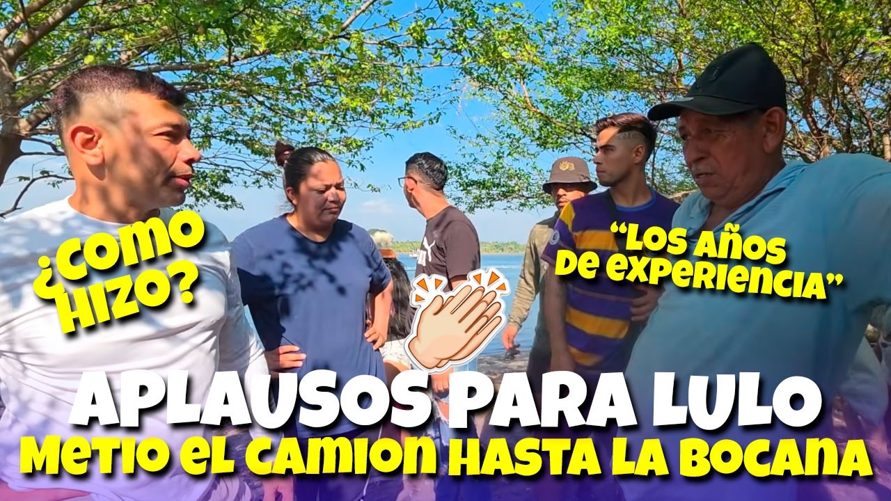 Pululo demostró que es un camionero de Experiencia, metió el camión hasta dentro y no se le trabo👏🏾