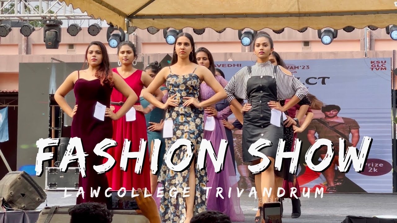 Fashion show 🔥 Government law college trivandrum.KSU AARAVAM 2023. #fashionshow #trivandrum #kerala